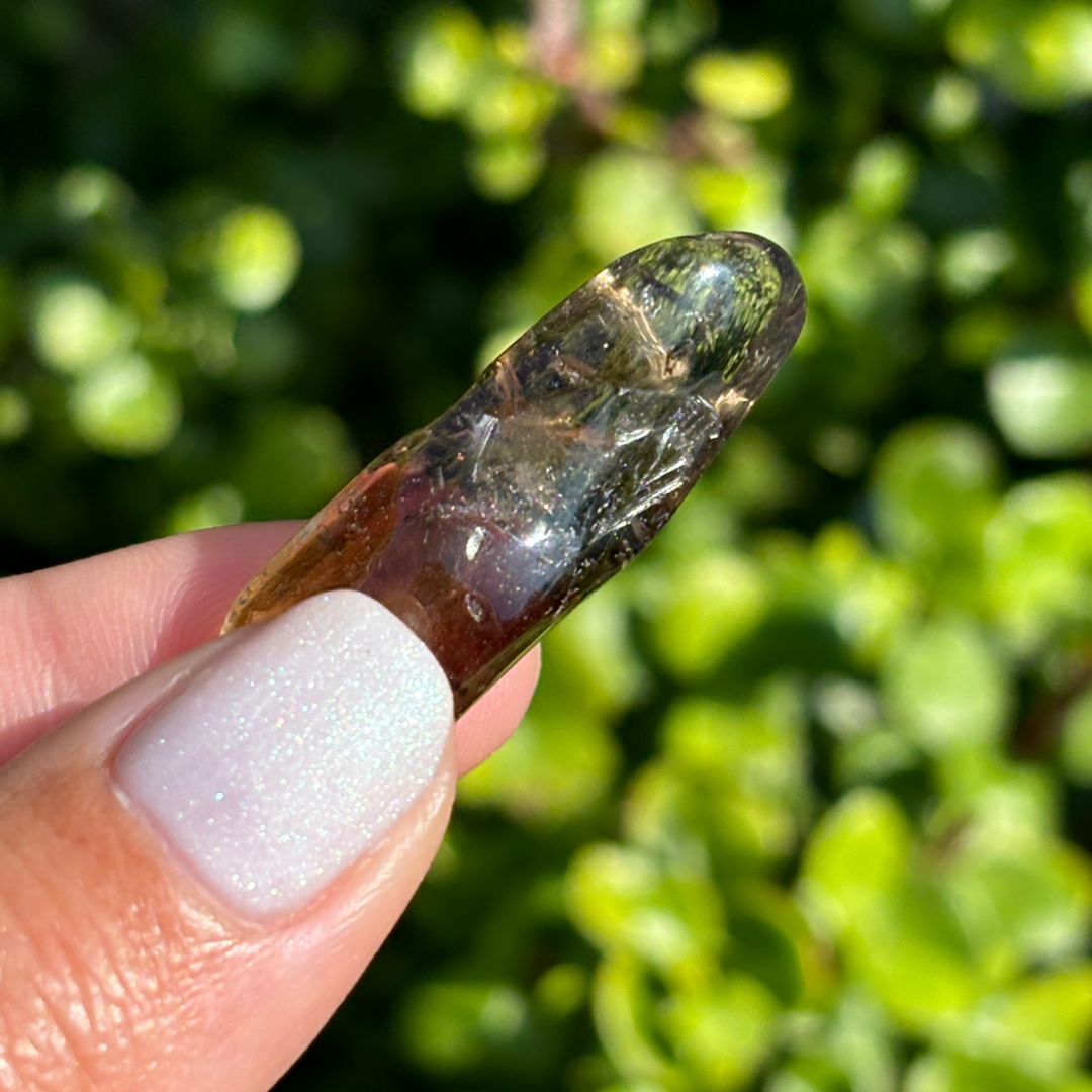 AA Grade Smoky Quartz Tumbled Point