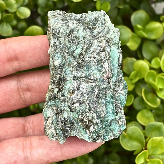 Emerald in Mica Matrix