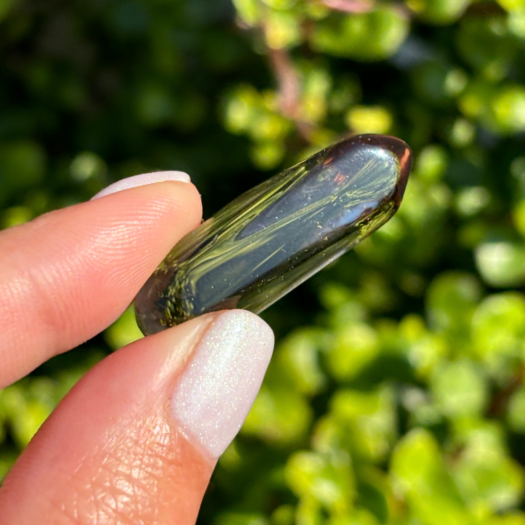 AA Grade Smoky Quartz Tumbled Point