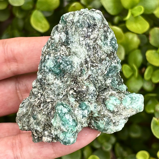 Emerald in Mica Matrix