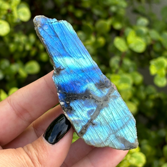 Labradorite Half Polished Specimen