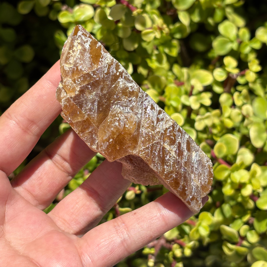 Honey Aragonite Specimen