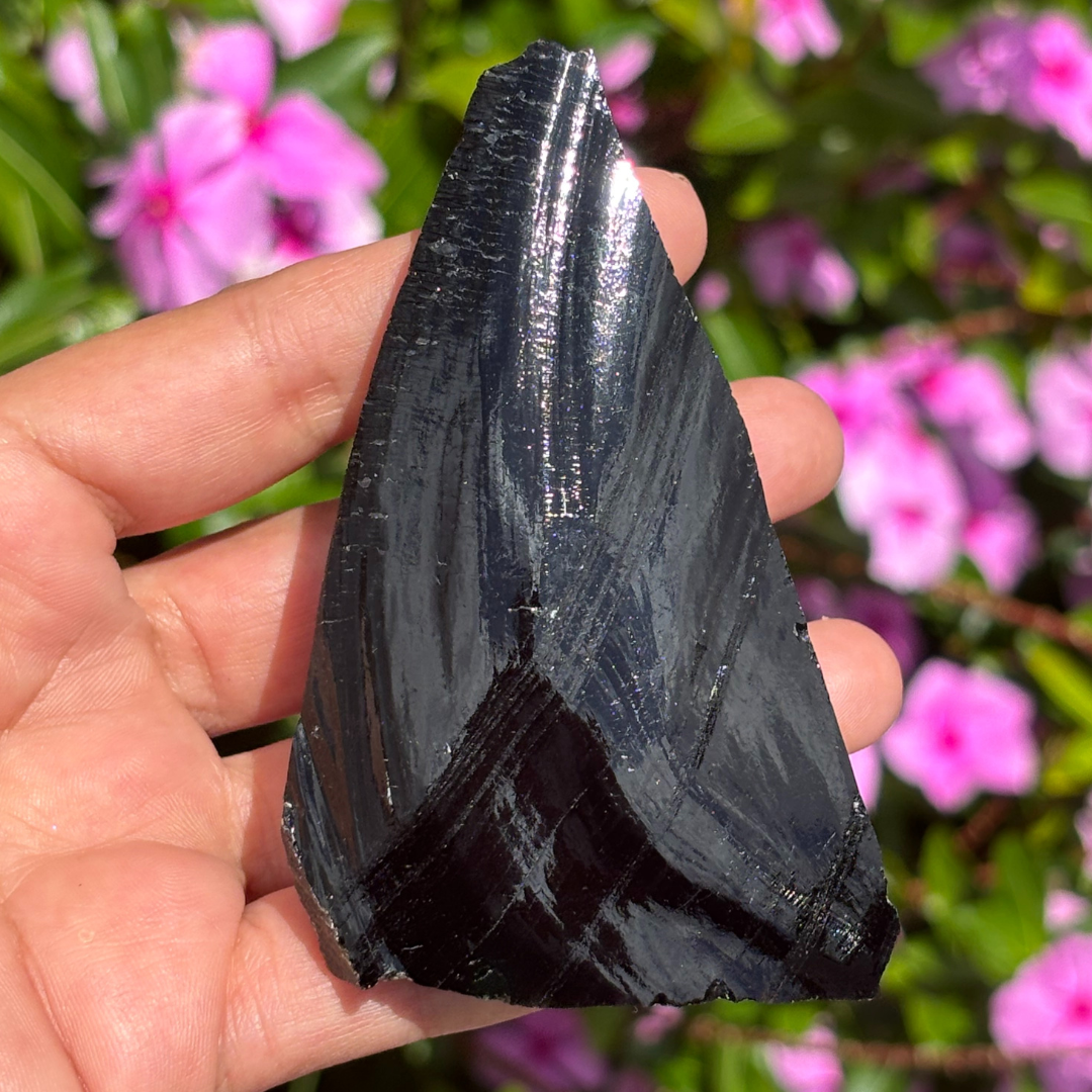 Black Obsidian Rough Chunk