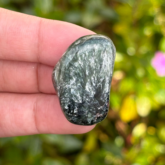 Seraphinite Polished Stone