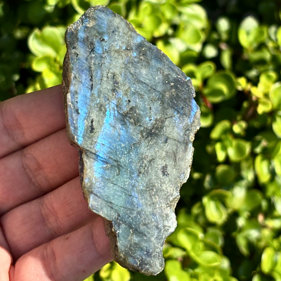 Labradorite Half Polished Specimen