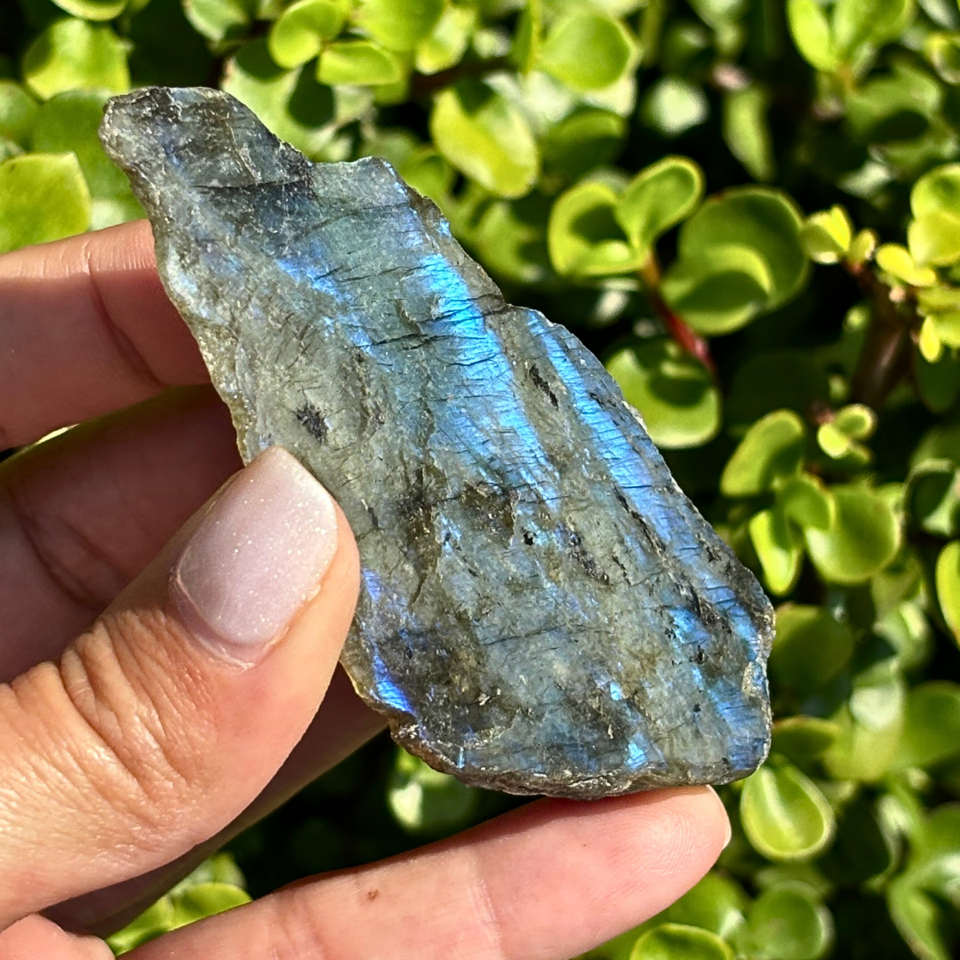 Labradorite Half Polished Specimen