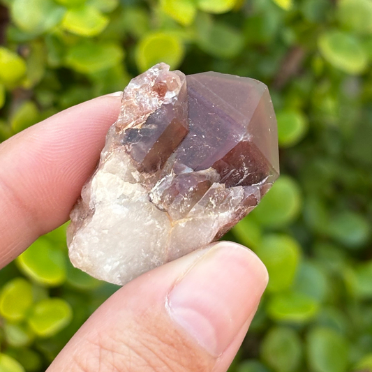 Red Hematoid Quartz Point