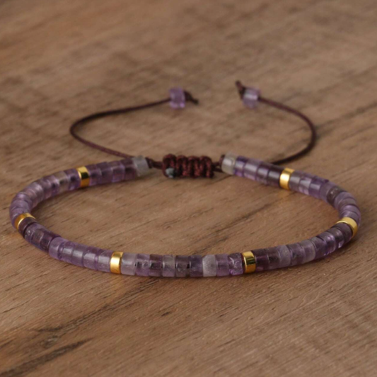 Amethyst Adjustable Bracelet