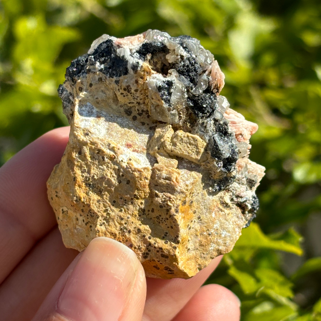 Baryte, Cerussite & Galena Cluster