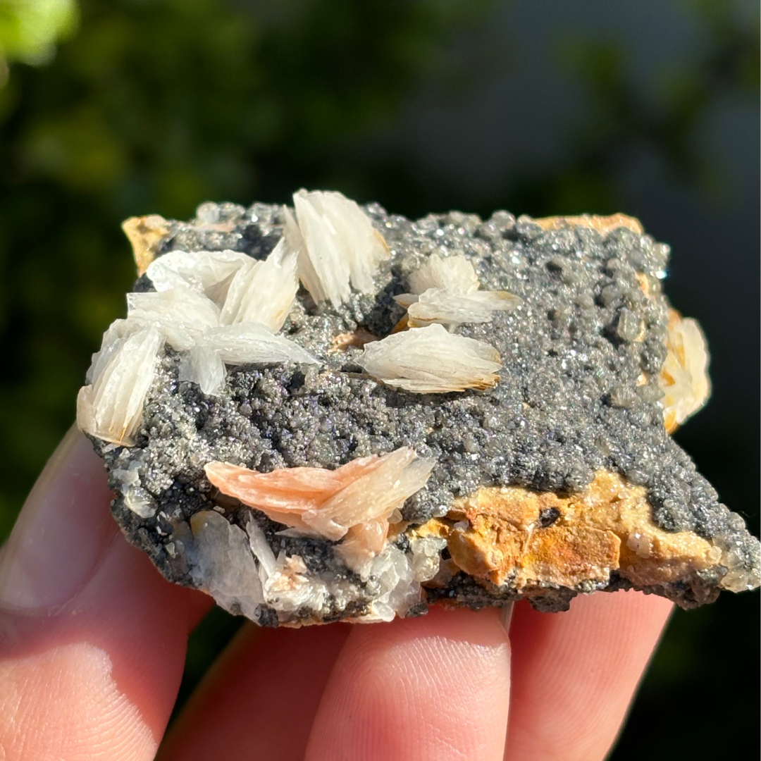 Baryte & Galena Cluster