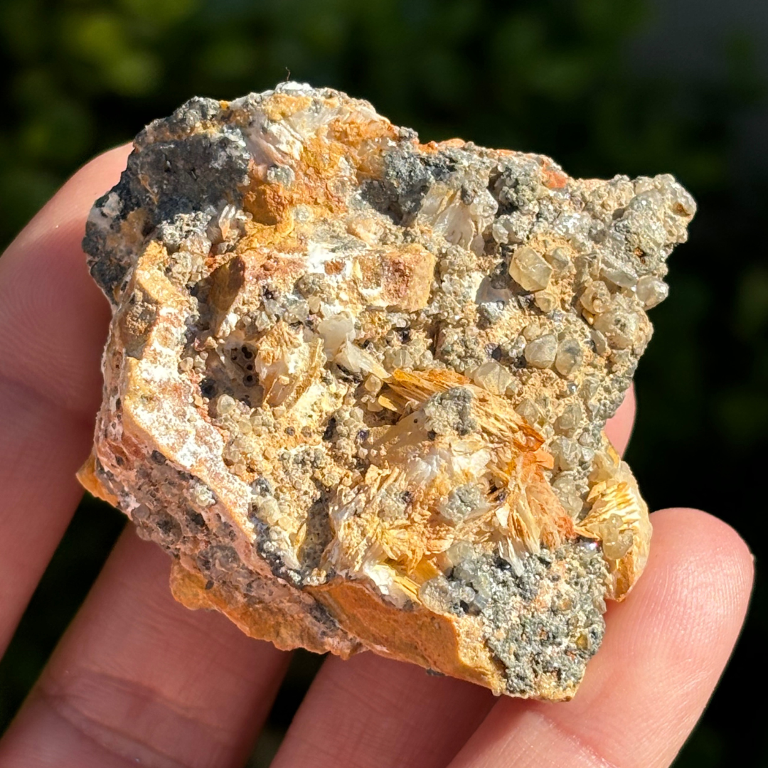 Baryte & Galena Cluster