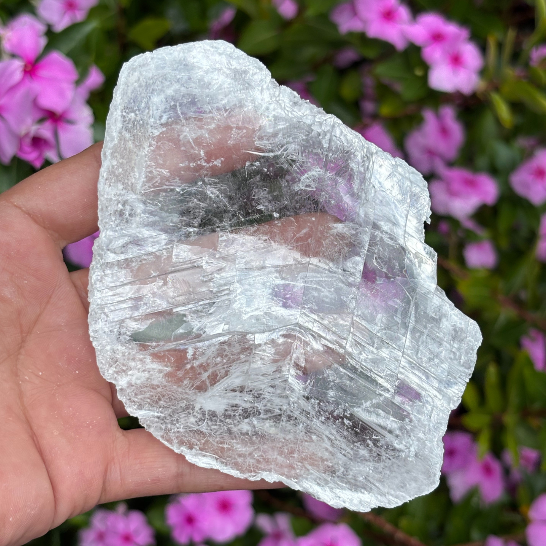 Clear Selenite Plate