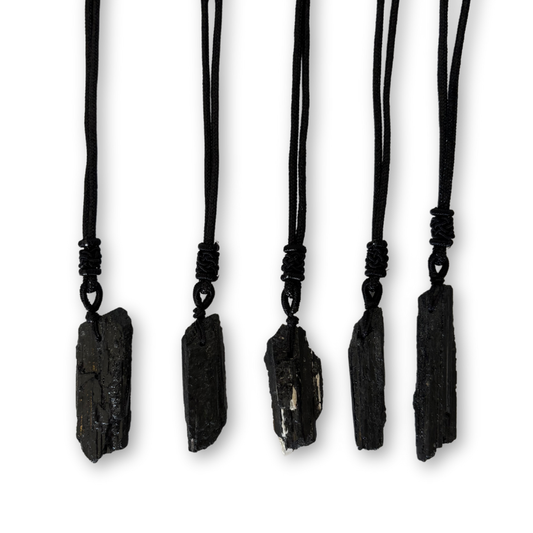 Black Tourmaline Pendant Necklace