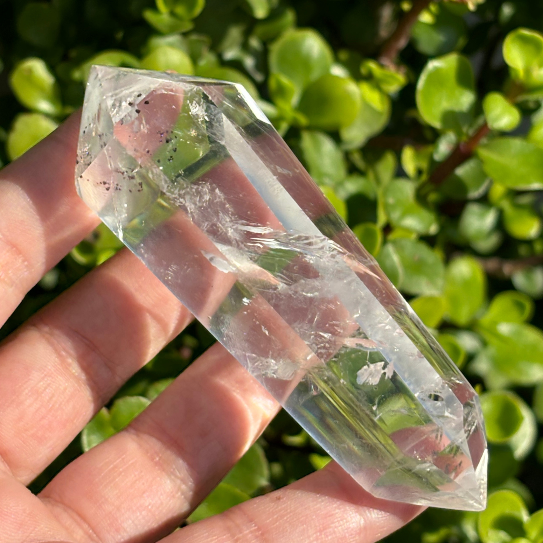 Clear Quartz Double Terminated Point