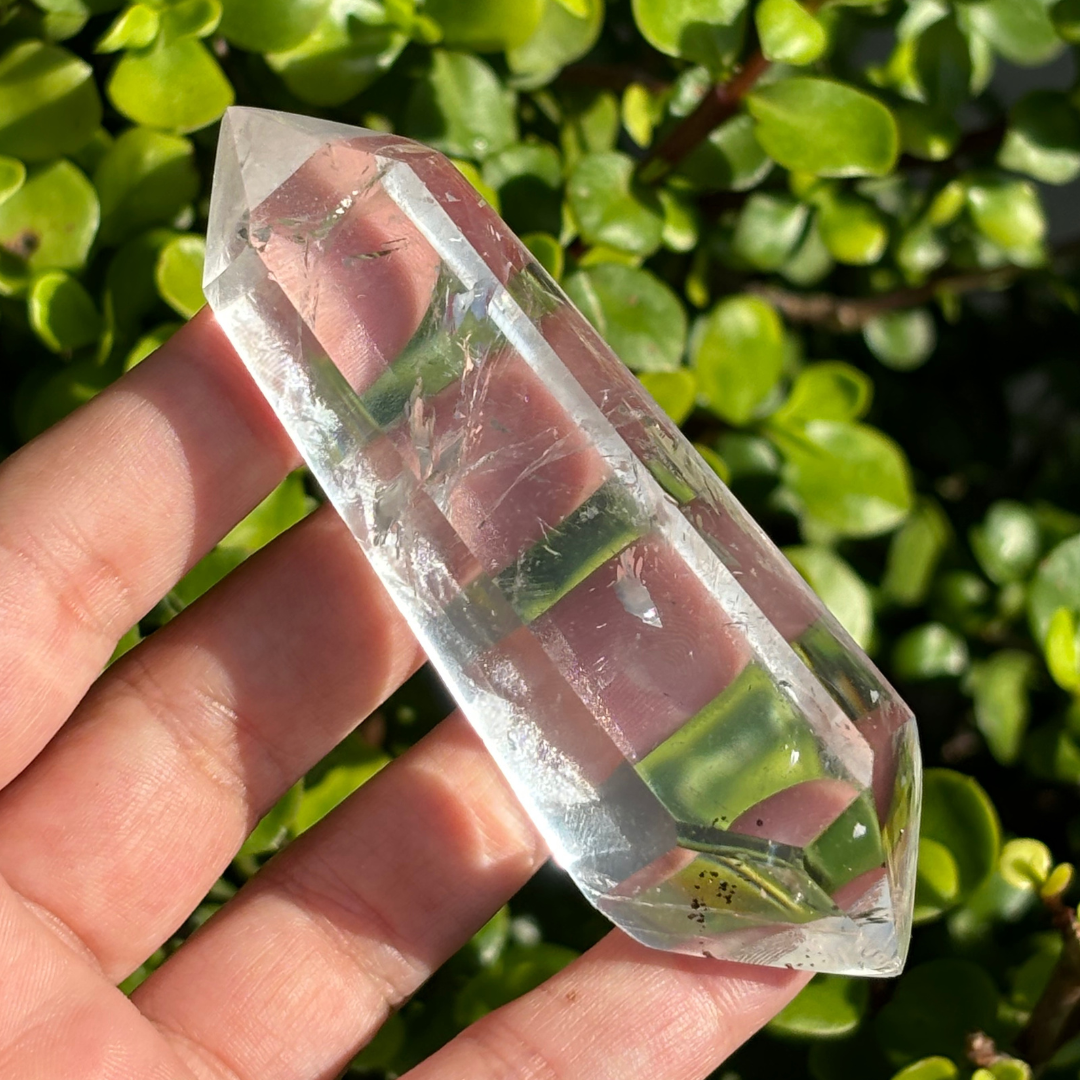 Clear Quartz Double Terminated Point