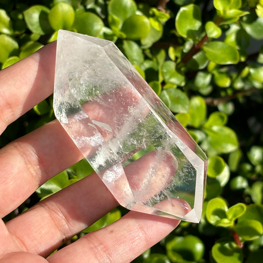 Clear Quartz Double Terminated Point