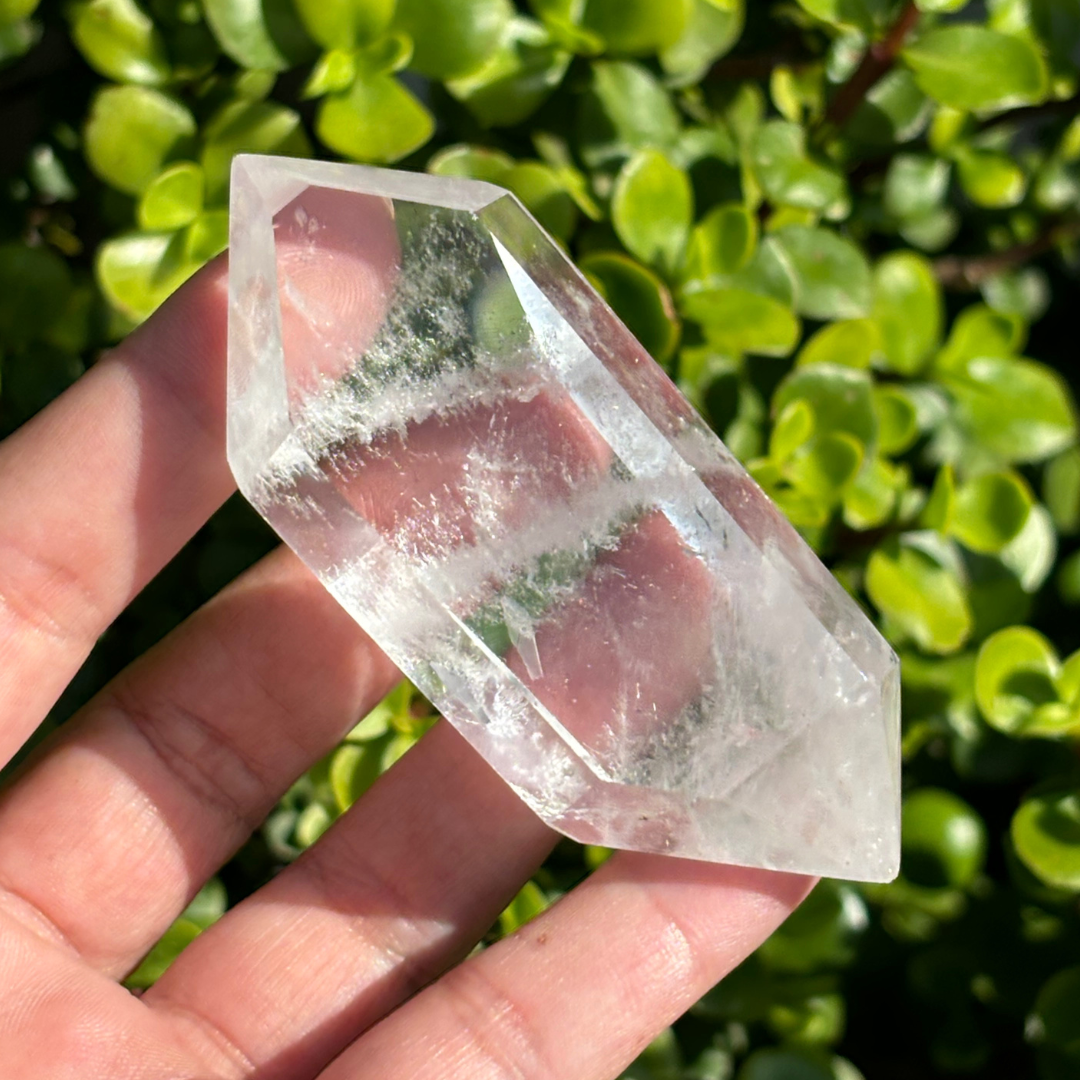 Clear Quartz Double Terminated Point