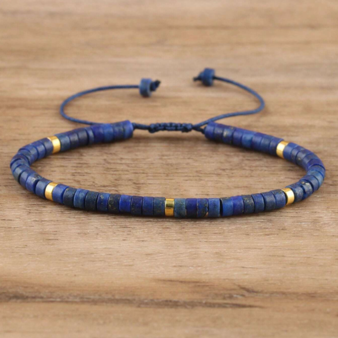 Lapis Lazuli Adjustable Bracelet