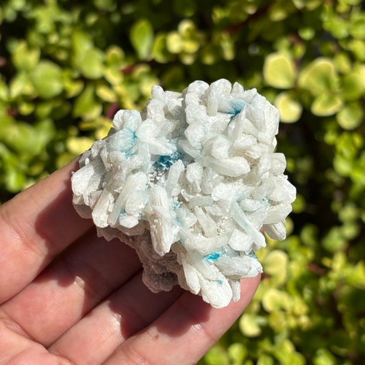 Cavansite with Stilbite Specimen