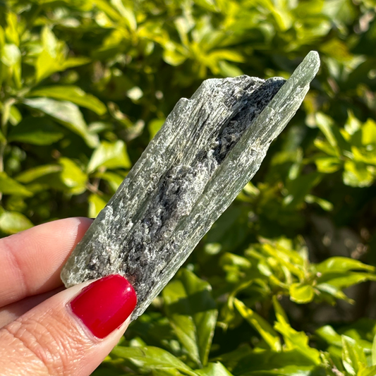 Green Kyanite Specimen