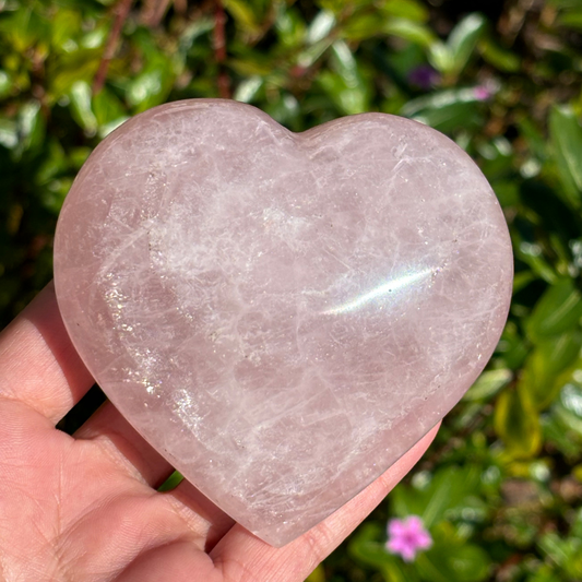 Rose Quartz Heart